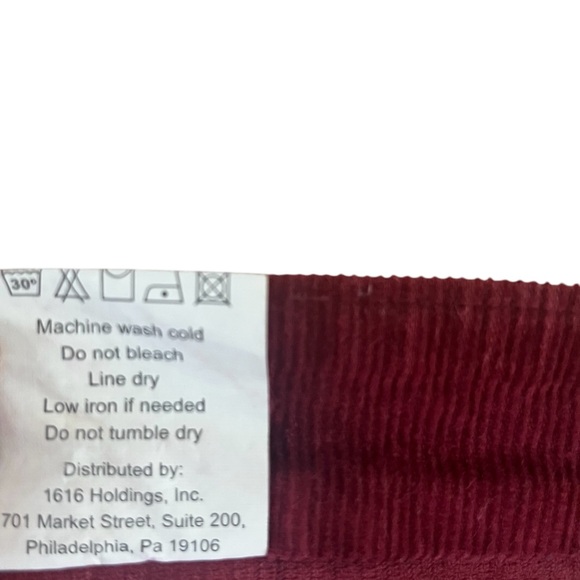 Burgundy Mini Skirt - Picture 7 of 7